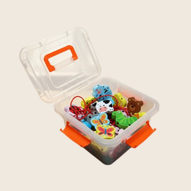 Picture of Magnetic Fishing & Lacing Toy Set