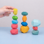 Picture of Wooden Stacking Rocks