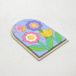 Picture of Flower Patterned Color Puzzle