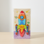 Picture of Wooden Rocket Puzzle
