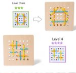 Picture of Competition Roping (Lacing Board Game)