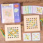 Picture of Competition Roping (Lacing Board Game)