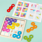 Picture of Candy Intellect Puzzle – Wooden Logic Brain Game