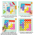 Picture of Candy Intellect Puzzle – Wooden Logic Brain Game