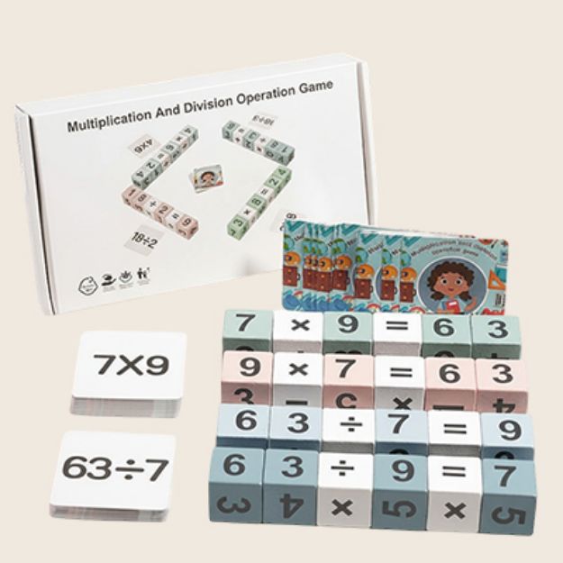 Picture of Multiplication & Division Operation Game – Math Learning Toy
