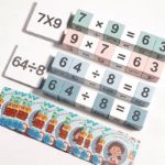 Picture of Multiplication & Division Operation Game – Wooden Math Learning Set